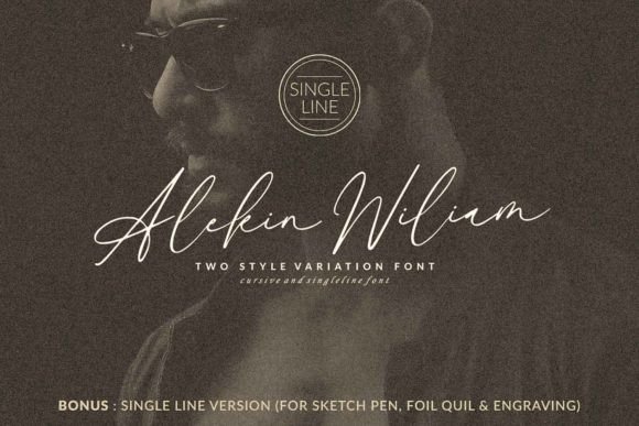Alekin Wiliam: A Script Font That Elevates Your Brand
