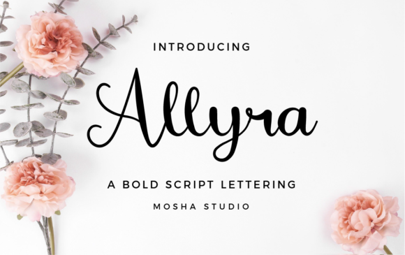 Allyra: The Script Font That Elevates Brand Design