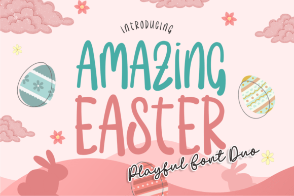 Amazing Easter Duo: A Romantic Script Font for Handmade Creators