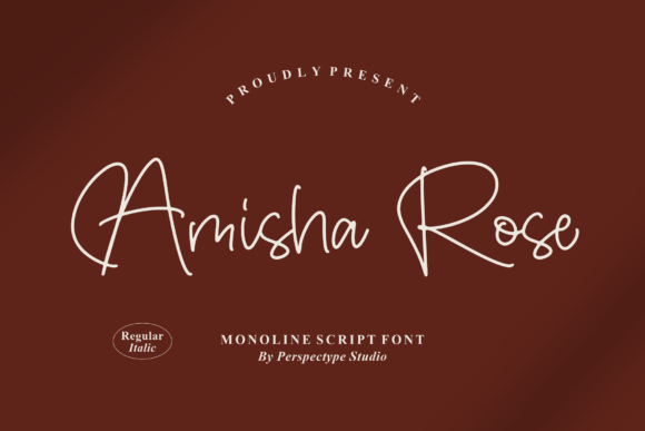 Amisha Rose: A Script Font for Elegant Digital Branding