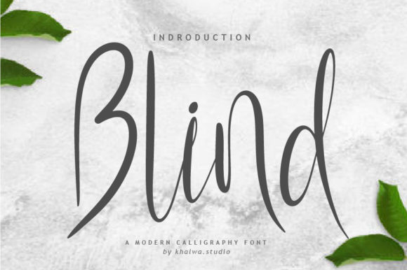 Blind Script: The Font That Elevates Your Campaigns