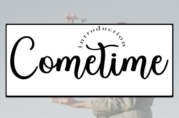 Cometime: A Sweet, Whimsical Script Handwritten Font for Branding
