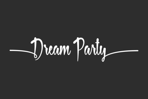 Dream Party: A Classic Script Handwritten Font for Editorial Design