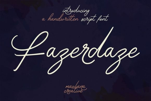 Fazerdaze: A Casual Handwritten Script Font for Scroll-Stopping Brand Content