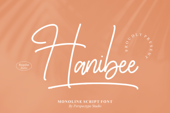 Hanibee: A Modern Script Calligraphy Typeface for Digital Design