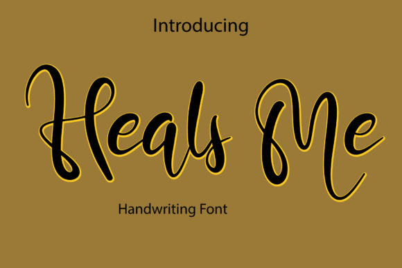 Heals Me Script Font for Elegant Branding