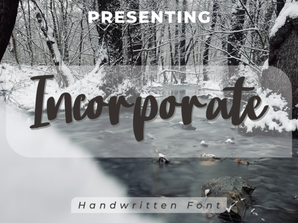 Incorporate: A Delicate Script Font for Thoughtful Branding
