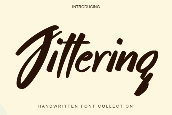 Jittering Script Font for Professional Branding