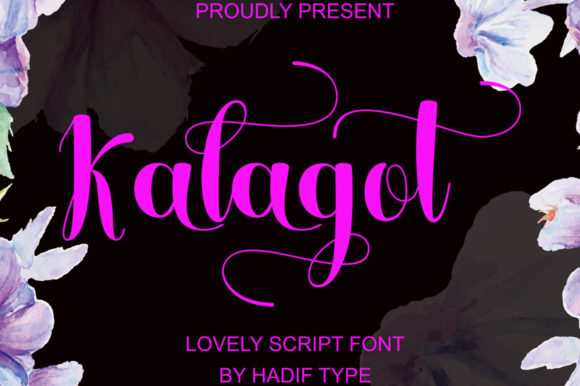 Kalagot: A Script Font for Trendy Branding and Digital Campaigns