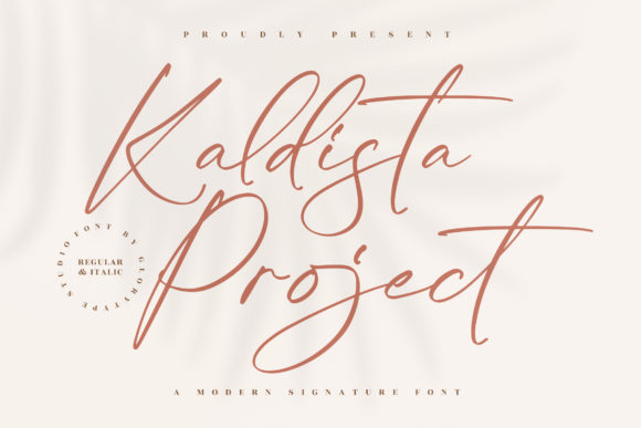 Kaldista Project: A Script Handwritten Font for Editorial and Design Flexibility