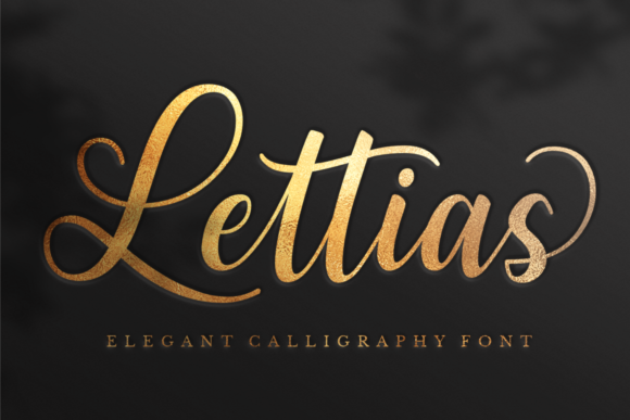 Lettias: An Elegant Script Font for Refined Brand Identities