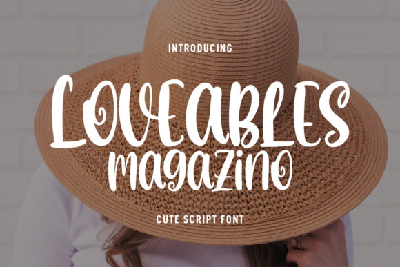 Loveables Magazino: A Script Font for Modern Web Design