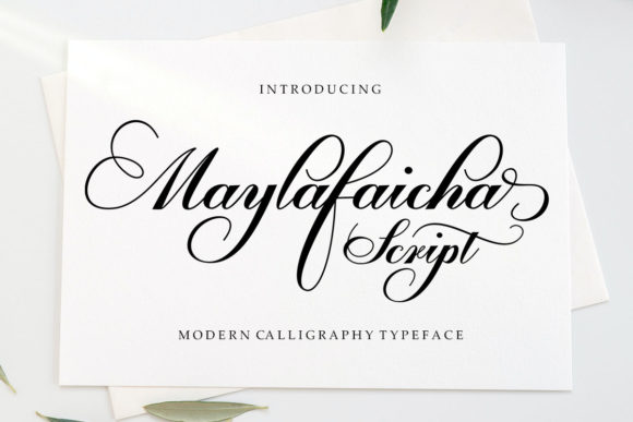 Maylafaicha: A Stylish Script Handwritten Font for Digital Branding