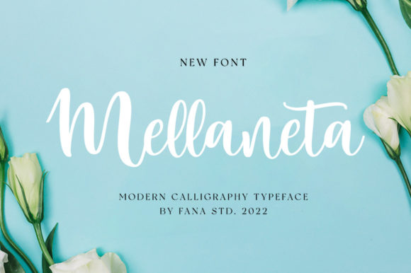 Mellaneta Script: A Stylish Font for Editorial Design and Branding