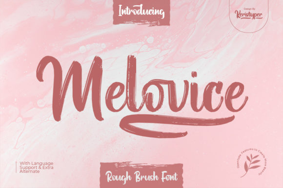 Melovice Script Font for Bold, Scroll-Stopping Visuals