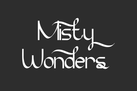 Misty Wonders: The Perfect Script Font for Small Business Branding