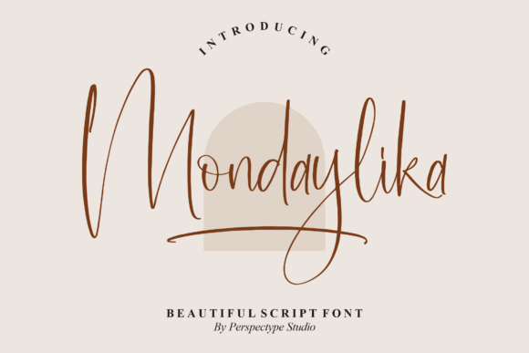 Mondaylika: A Stylish Dainty Script Font for Digital Branding