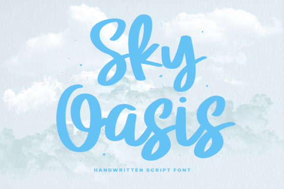 Sky Oasis: The Font That Elevates Your Brand