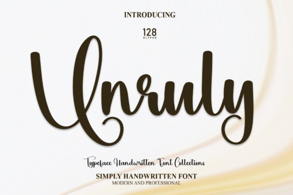 Unruly: A Script Handwritten Font That Feels Like Your Best Creative Impulse