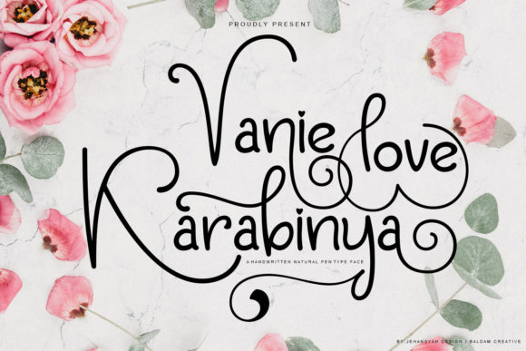 Vanie Karabinya Love: A Script Font for Editorial Design and Branding