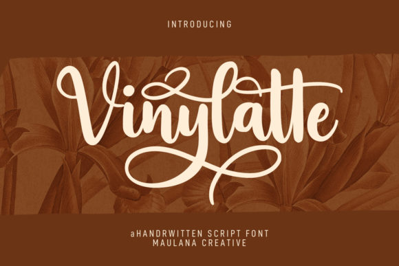 Vinylatte Script Font Review
